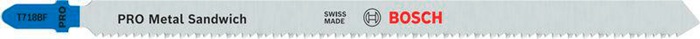 BOSCH Stichsägeblatt PRO Metal Sandwich T718BF