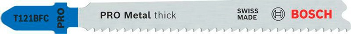 BOSCH Stichsägeblatt PRO Metal thick T121BFC
