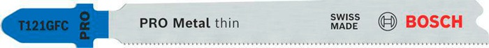 BOSCH Stichsägeblatt PRO Metal thin T121GFC