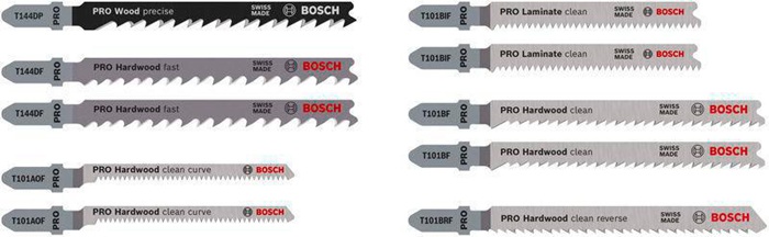BOSCH Stichsägeblatt-Set PRO Hardwood and Laminate