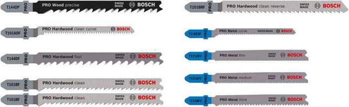 BOSCH Stichsägeblatt-Set PRO Wood and Metal