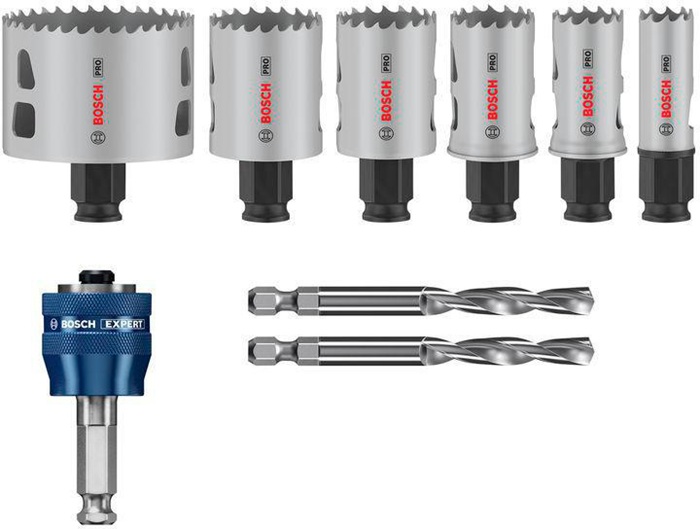 BOSCH Lochsägen-Set PRO Multi Material PC Plus