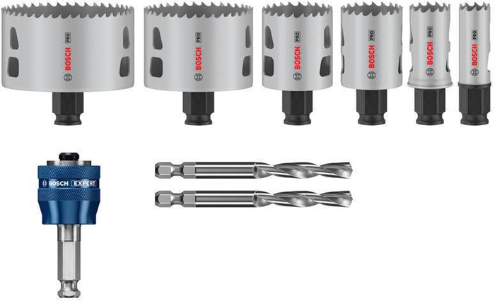 BOSCH Lochsägen-Set PRO Multi Material PC Plus
