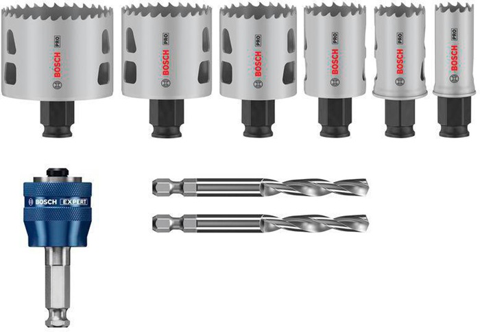 BOSCH Lochsägen-Set PRO Multi Material PC Plus