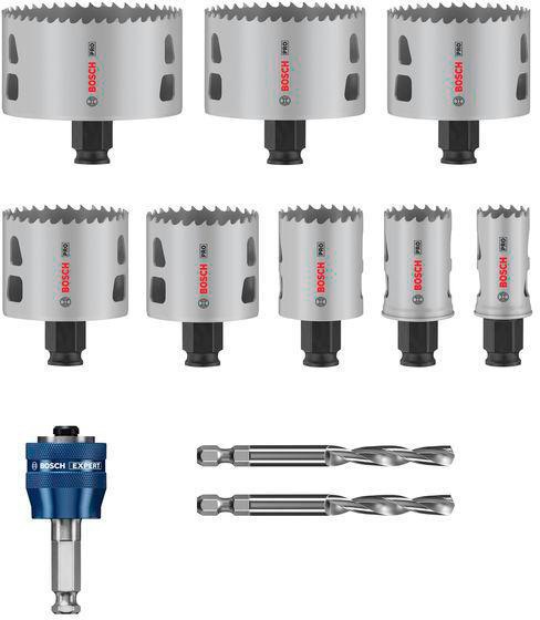 BOSCH Lochsägen-Set PRO Multi Material PC Plus 11-teilig