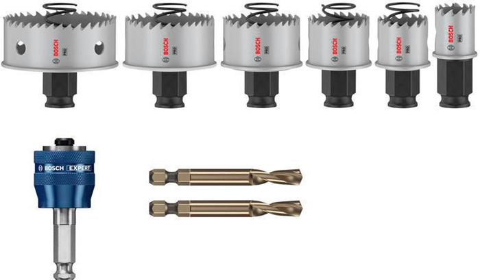 BOSCH Lochsägen-Set PRO Sheet Metal PC Plus