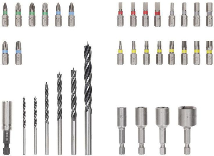 BOSCH Bohrer-Bit-Set Extra Hard PRO Wood