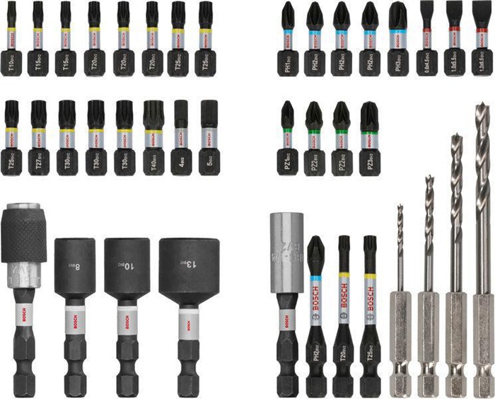 BOSCH Bohrer-Bit-Set PRO Impact