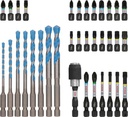 BOSCH Bohrer-Bit-Set PRO Impact Multi Construction