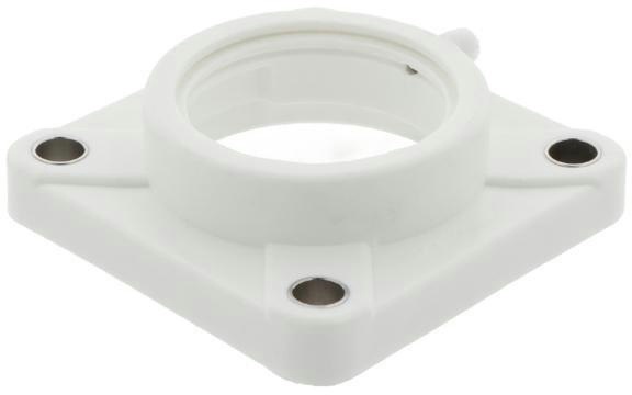ZEN Flanschlagergehäuse TF204 -WHITE