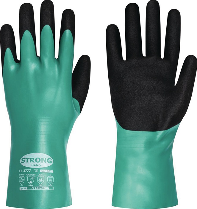 STRONGHAND Chemiehandschuhe CLARINGTON