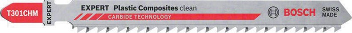 BOSCH Stichsägeblatt Plastic Composites T301CHM