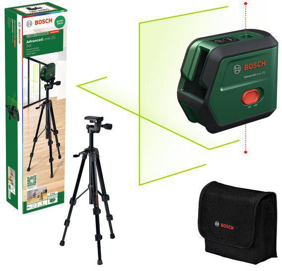 BOSCH Kreuzlinienlaser-Set AdvancedLevel 2G