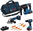 BOSCH Akku-Geräte-Set GSB/GWS/GBH/VDE