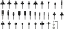 BOSCH Freihandfräser-Set PRO