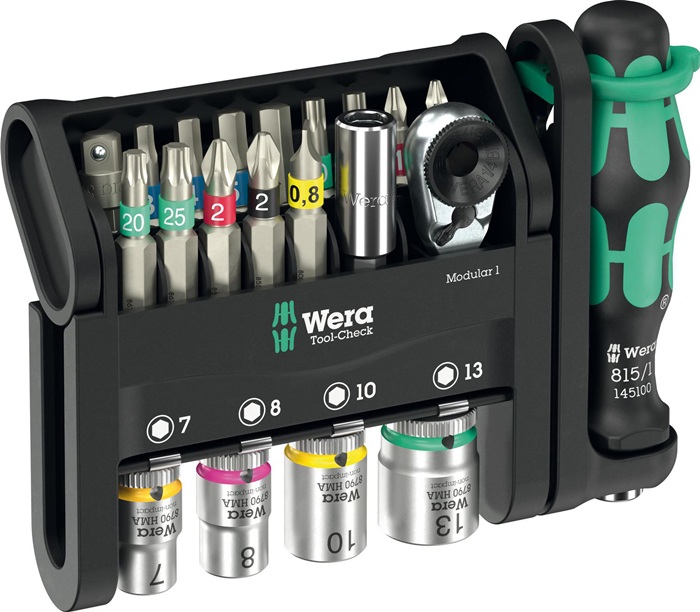 WERA Bitsortiment Tool-Check Modular 1