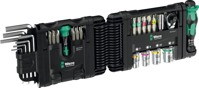 WERA Bitsortiment Tool-Check Modular Set 1