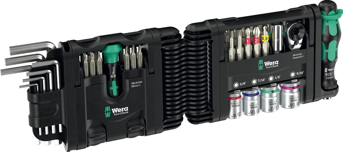 WERA Bitsortiment Tool-Check Modular Set Imperial 1