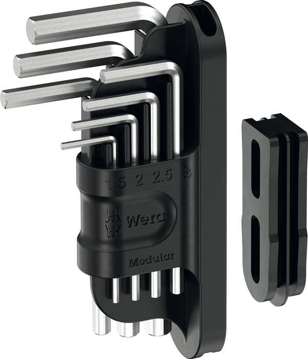 WERA Winkelschlüssel-Satz Tool-Check Modular Hex-Plus 1