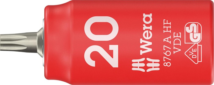 WERA Steckschlüsseleinsatz 8767 A VDE HF