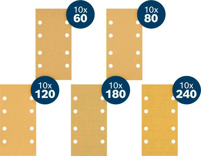 BOSCH Schleifpapier-Set EXPERT C470