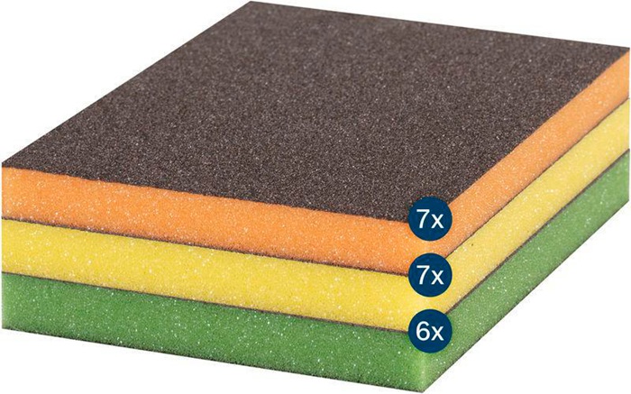 BOSCH Schleifblock-Set EXPERT S473