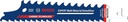 BOSCH Säbelsägeblatt EXPERT Multi Material Demolition S681KLH