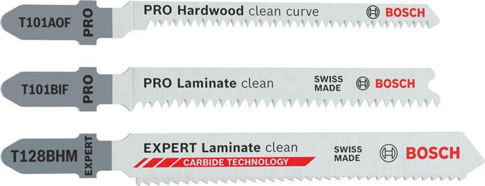 BOSCH Stichsägeblatt-Set PRO Laminate