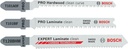 BOSCH Stichsägeblatt-Set PRO Laminate