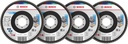 BOSCH Fächerschleifscheiben-Set X451