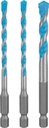 BOSCH Steinbohrer-Set EXPERT HEX-9 Multi Construction
