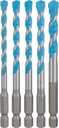 BOSCH Steinbohrer-Set EXPERT HEX-9 Multi Construction