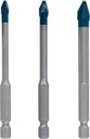 BOSCH Bohrer-Set EXPERT HEX-9 Ceramic