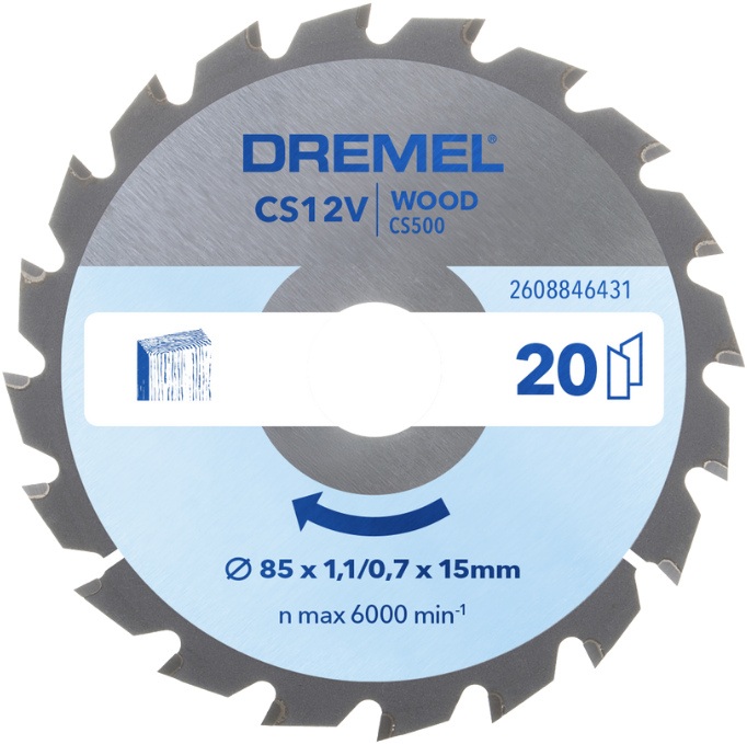 BOSCH Kreissägeblatt DREMEL®Blueprint