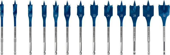 BOSCH Flachfräsbohrer-Set EXPERT Self Cut Speed