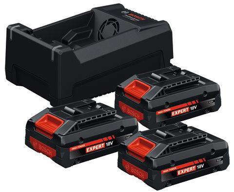 BOSCH Akku-Set EXBA18V-40+GAL12V/18V-80