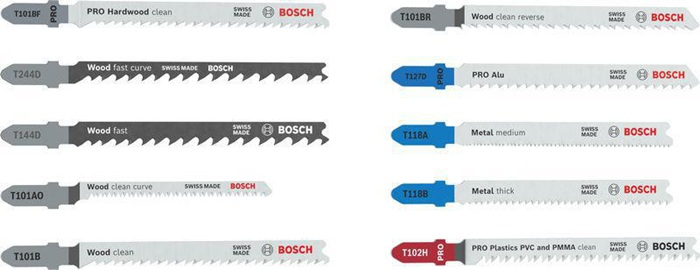 BOSCH Stichsägeblatt-Set Multi Material