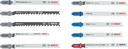 BOSCH Stichsägeblatt-Set Multi Material