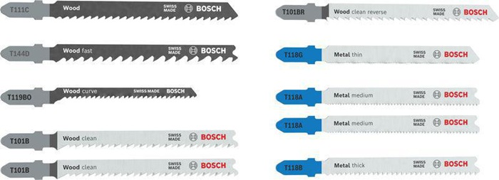 BOSCH Stichsägeblatt-Set Wood and Metal Basic