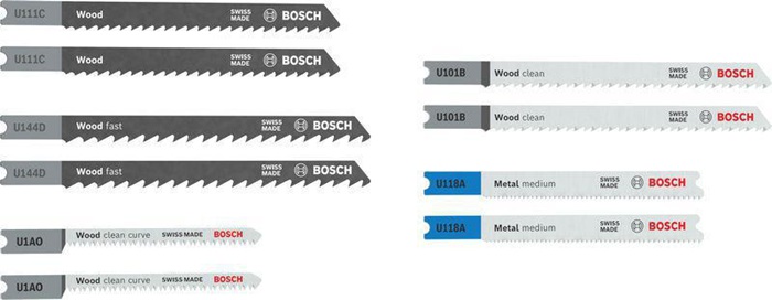 BOSCH Stichsägeblatt-Set Wood and Metal Basic