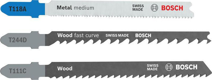BOSCH Stichsägeblatt-Set Wood and Metal Basic