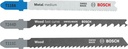 BOSCH Stichsägeblatt-Set Wood and Metal Basic