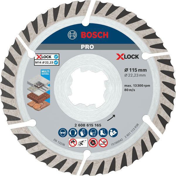BOSCH Diamanttrennscheibe PRO Multi Material