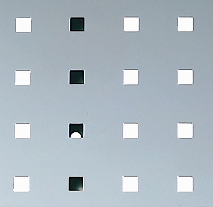 [9000429026] BOTT Lochplatte (495 mm, lichtgrau, RAL 7035)