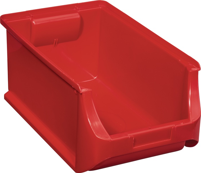 [9000448766] ALLIT Sichtlagerkasten Profi-Plus (25 kg, 4, 205 mm, 150 mm, 7,6 l, rot)