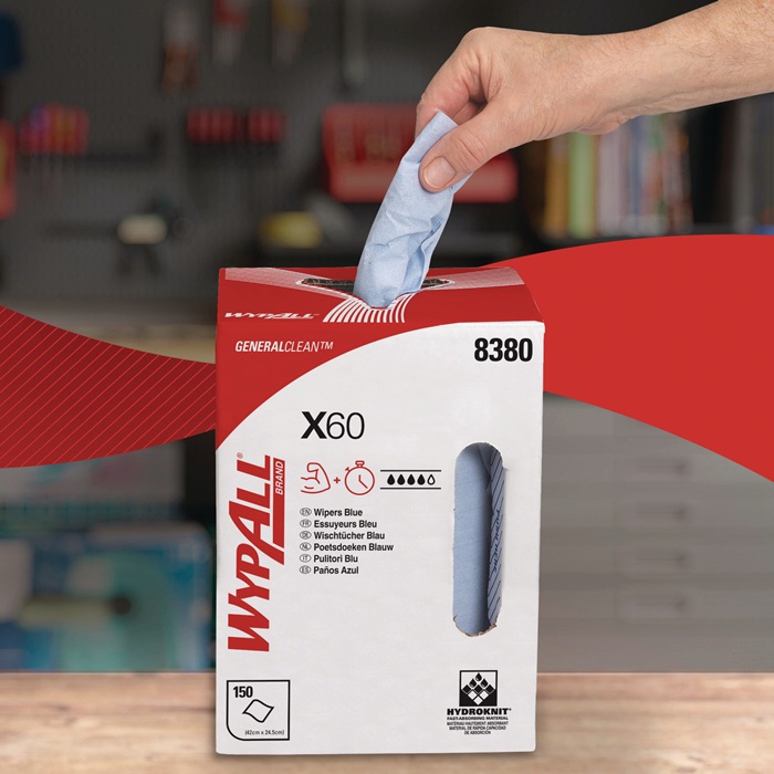KIMBERLY-CLARK Putztuch WYPALL X 60 8380