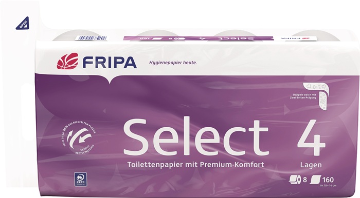 FRIPA Toilettenpapier Fripa Select