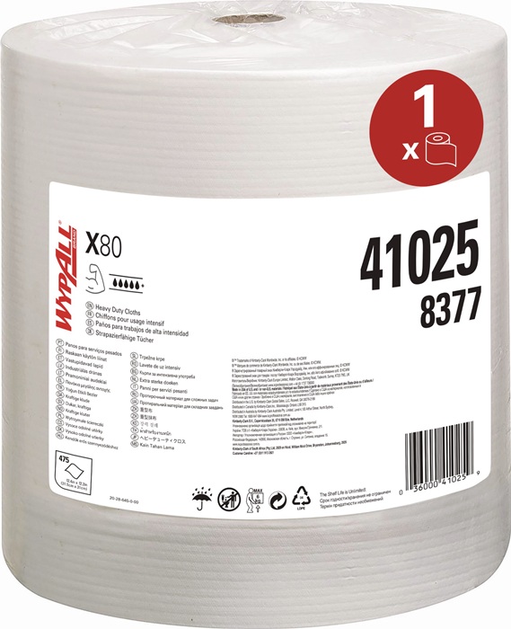 KIMBERLY-CLARK Wischtuch WYPALL X80 8377