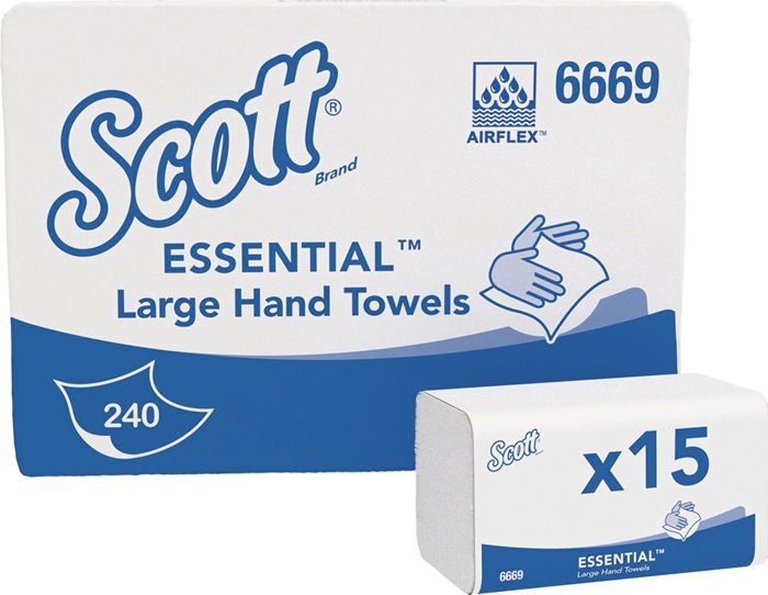SCOTT Falthandtuch 6669
