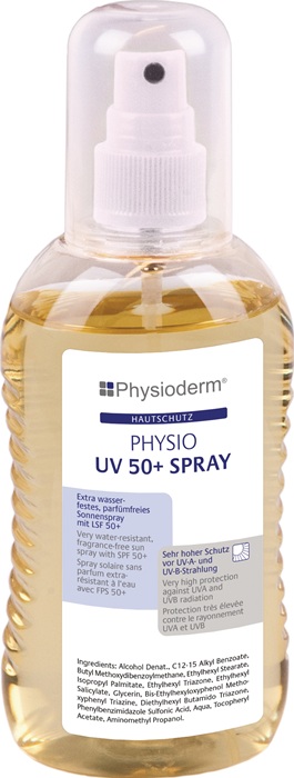 PHYSIODERM Hautschutzspray PHYSIO UV 50 SPRAY